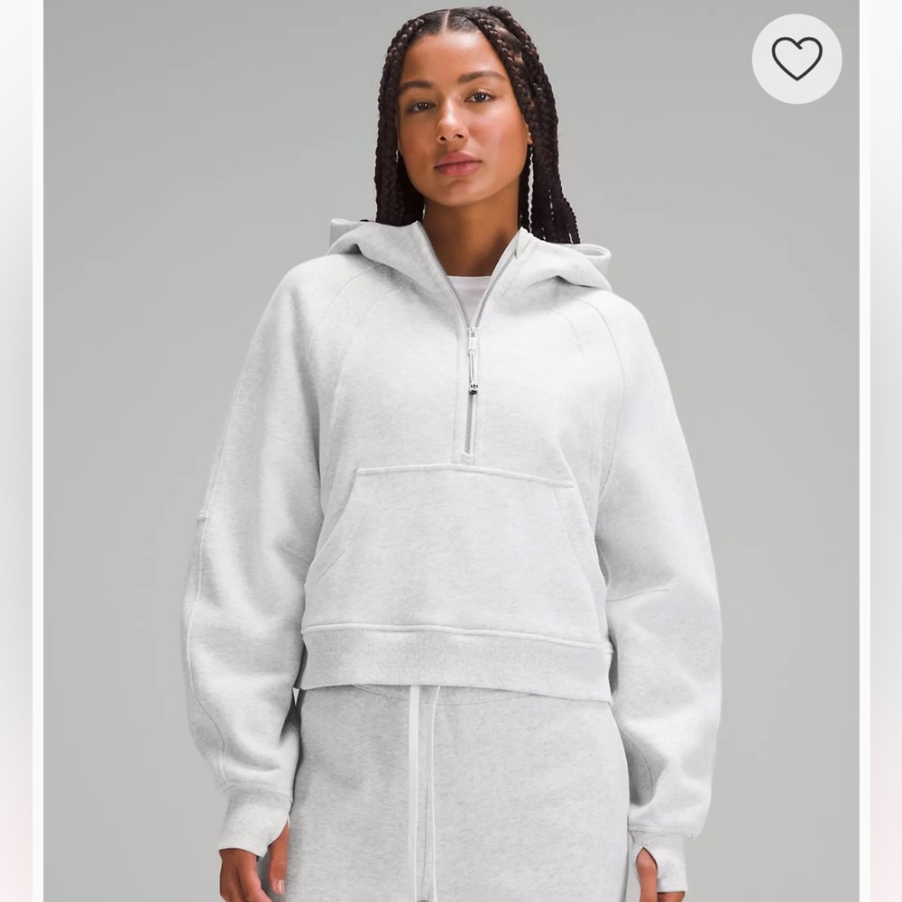 Lululemon Scuba oversized half-zip hoodie M/L